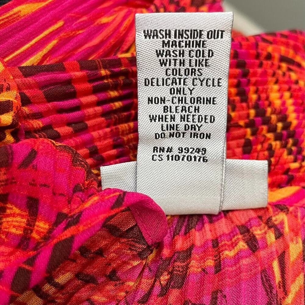 Catherines Plus Size 3x Asymmetrical Semi Sheer P… - image 7